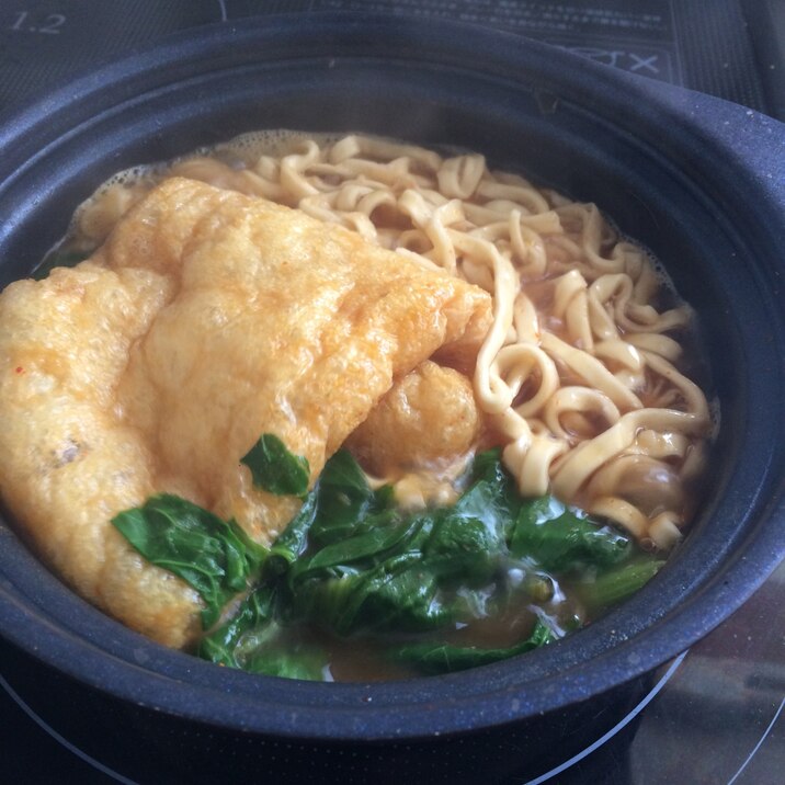 インスタント味噌煮込みうどん